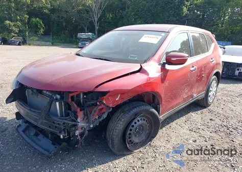 2015 Nissan Rogue S из США, поврежденный, VIN KNMAT2MT3FP548957